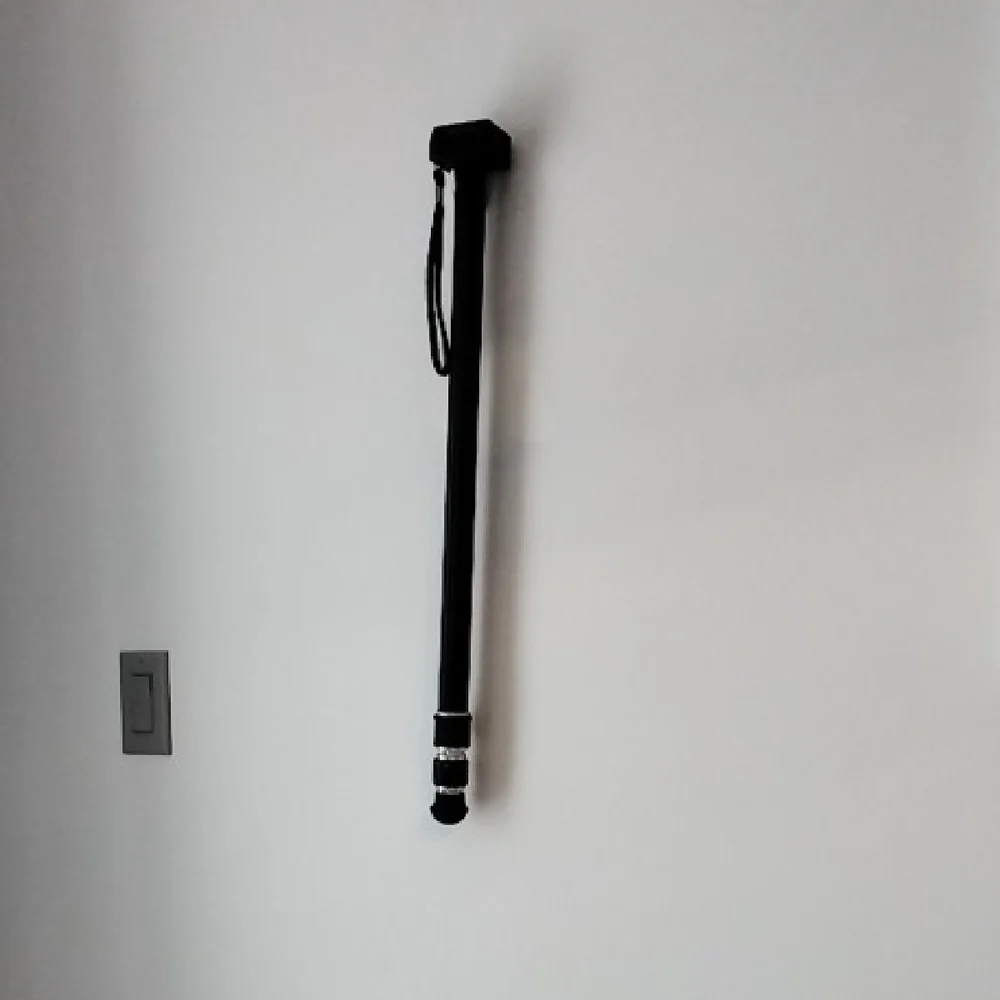Adjustable Silver and Black Height Adjustable Monopod (24" To 61") - Picture 2 of 4